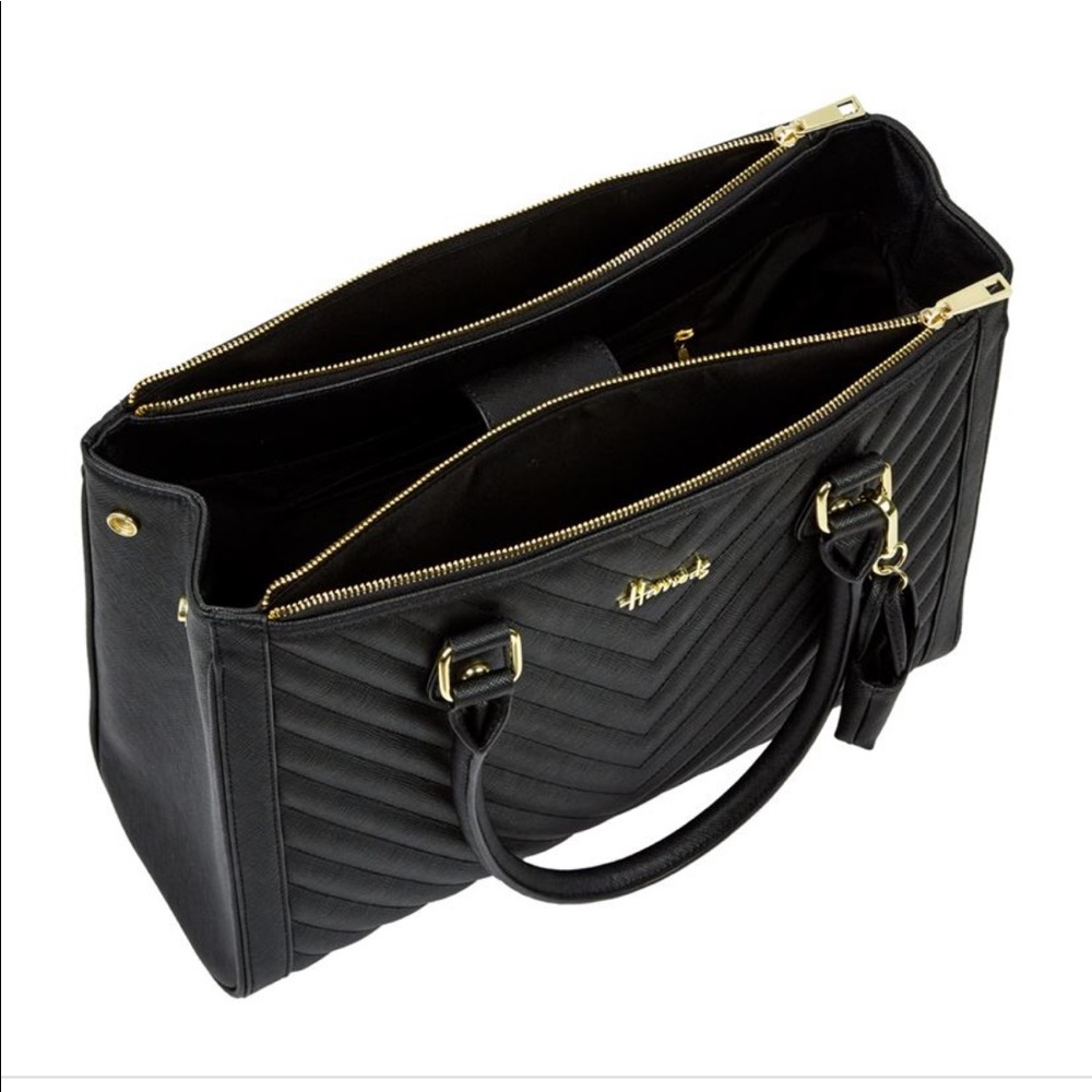 Harrods Novello Chevron Shoulder Bag